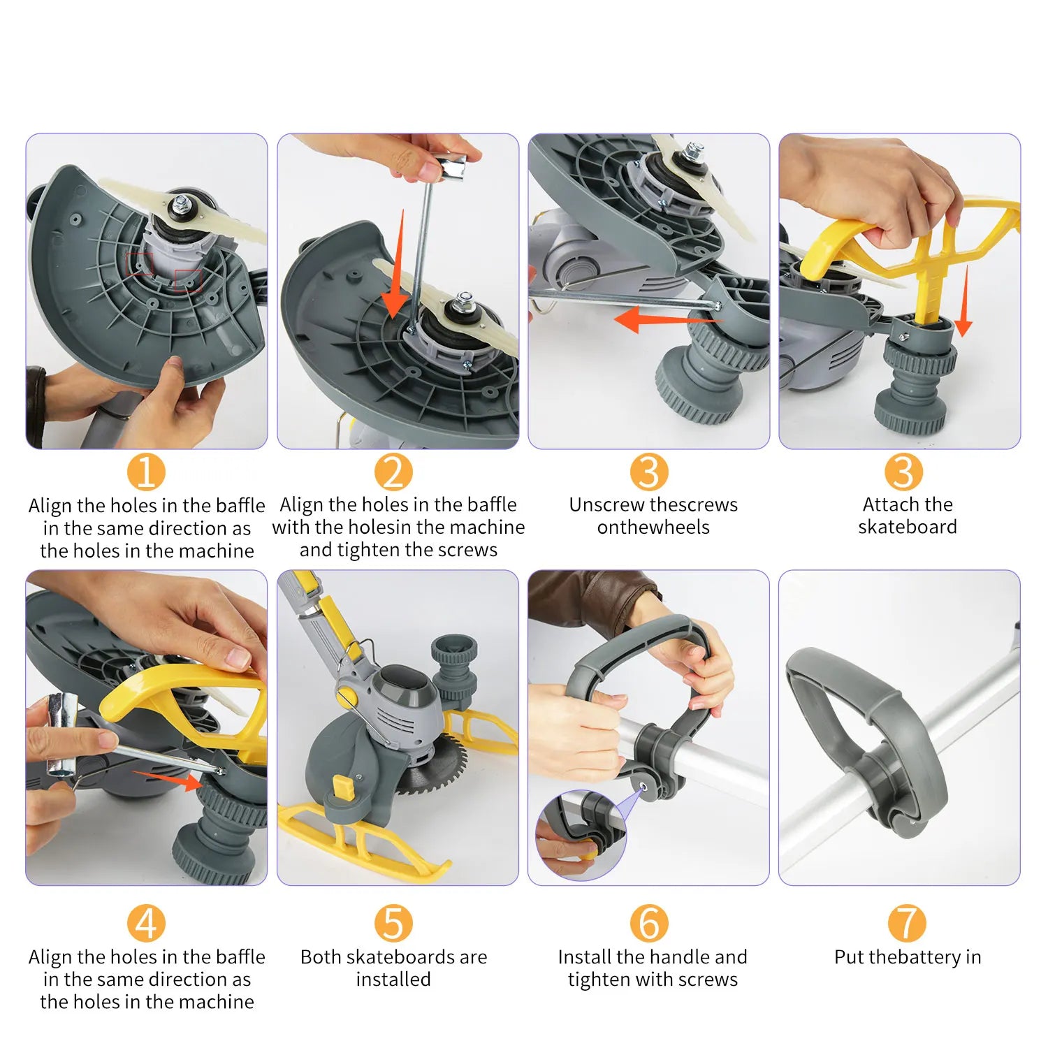 Norevia Accu Grastrimmer