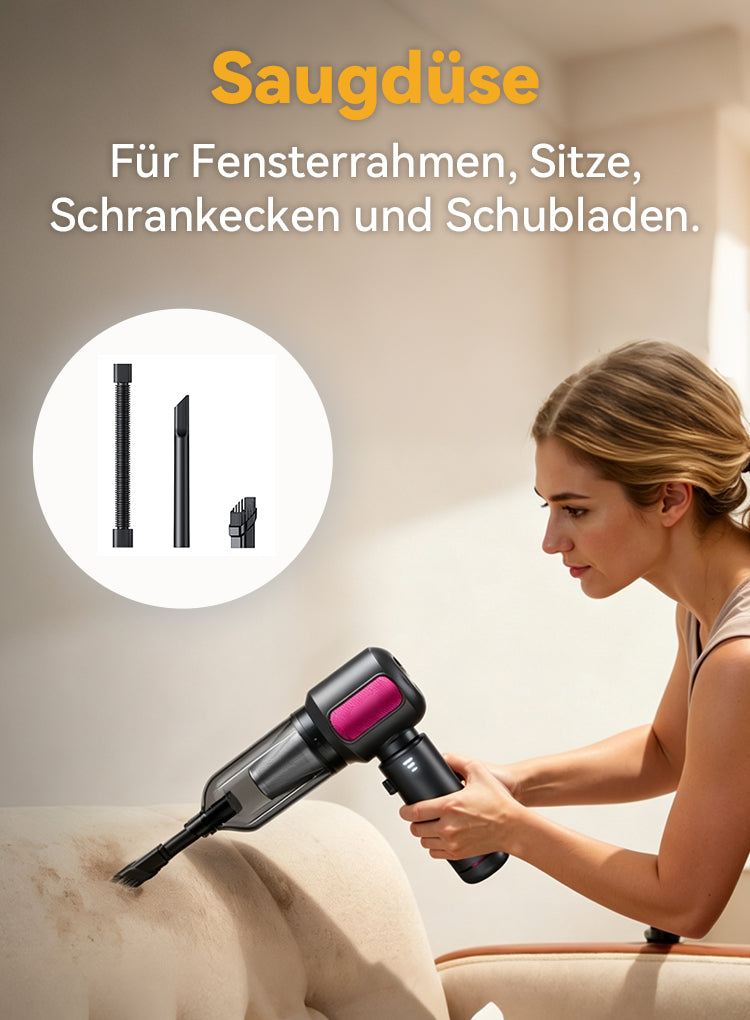 Avreno 4-in-1-Handstaubsauger Nahaufnahme Blasdüse