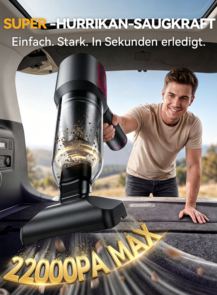 Avreno 4-in-1-Handstaubsauger Nahaufnahme Rundbürstendüse