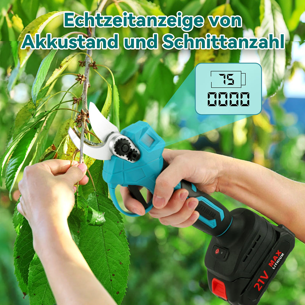 Avreno Akku Astschere mit Echtzeit-Display für Akkustand