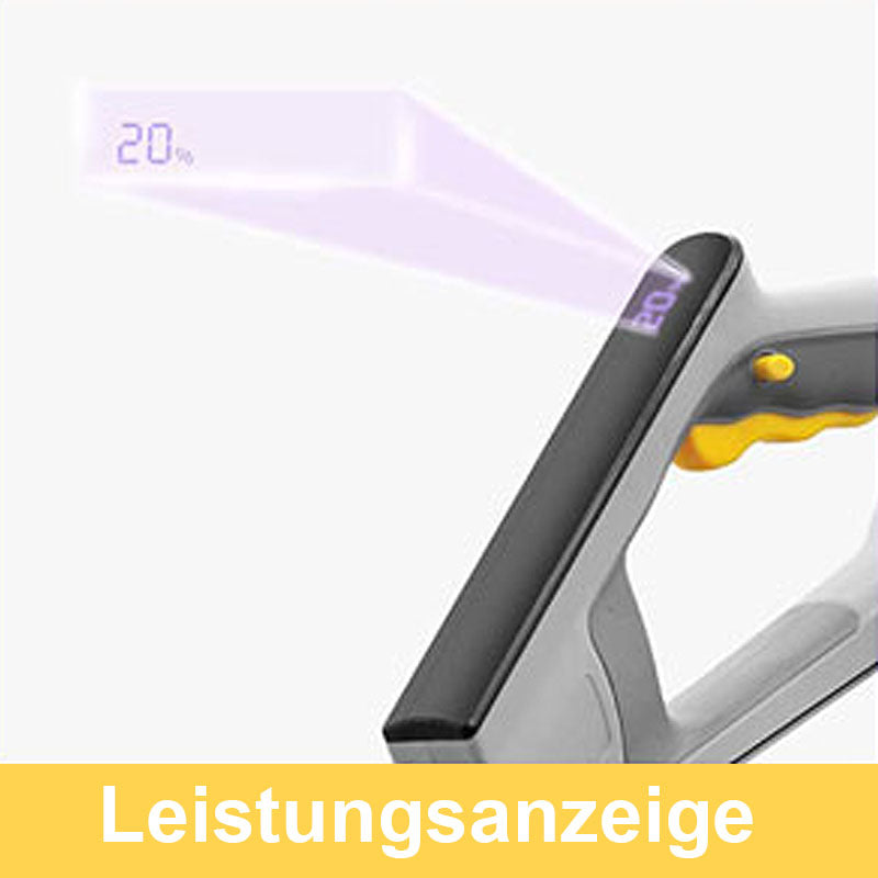 Avreno Akku Rasentrimmer mit Leistungsanzeige