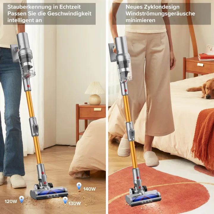Avreno Akku Staubsauger mit Auto-Smart-Sensor-Modus