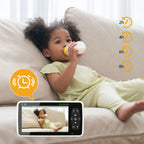 Avreno Babyphone mit Fütterungswecker-Erinnerungsfunktion