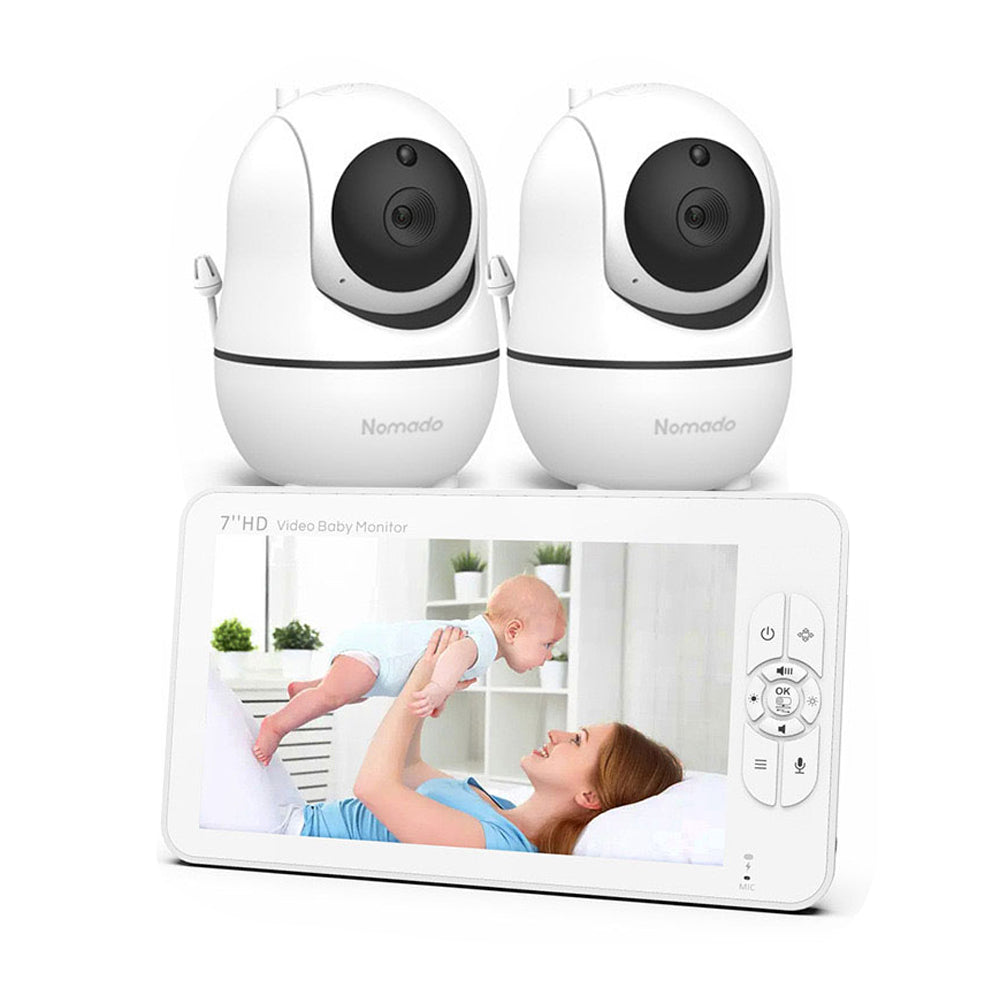 Avreno Babyphone mit Kamera im Einsatz am Babybett