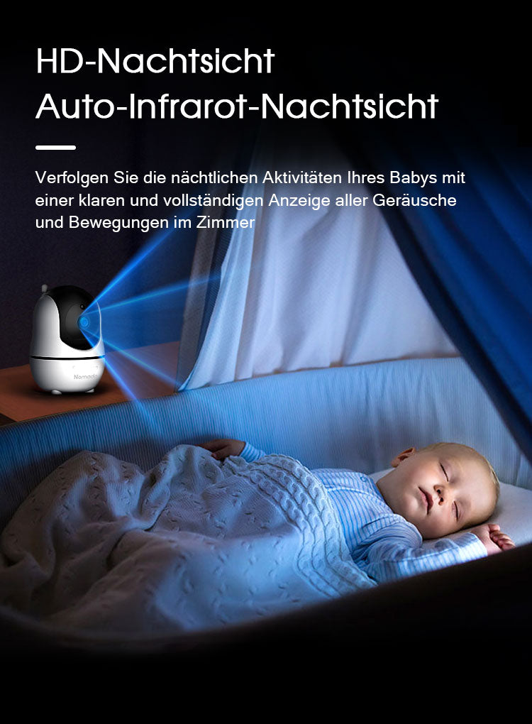 Avreno Babyphone Nachtsicht-Aufnahme