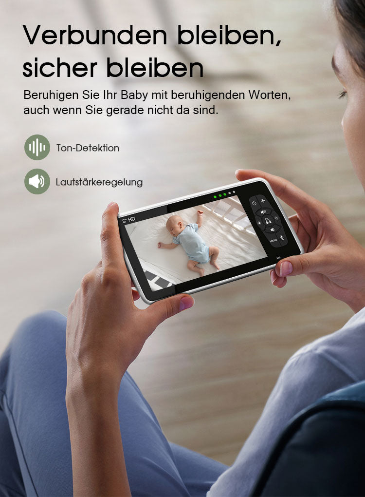Avreno Babyphone Nahaufnahme Ladestation
