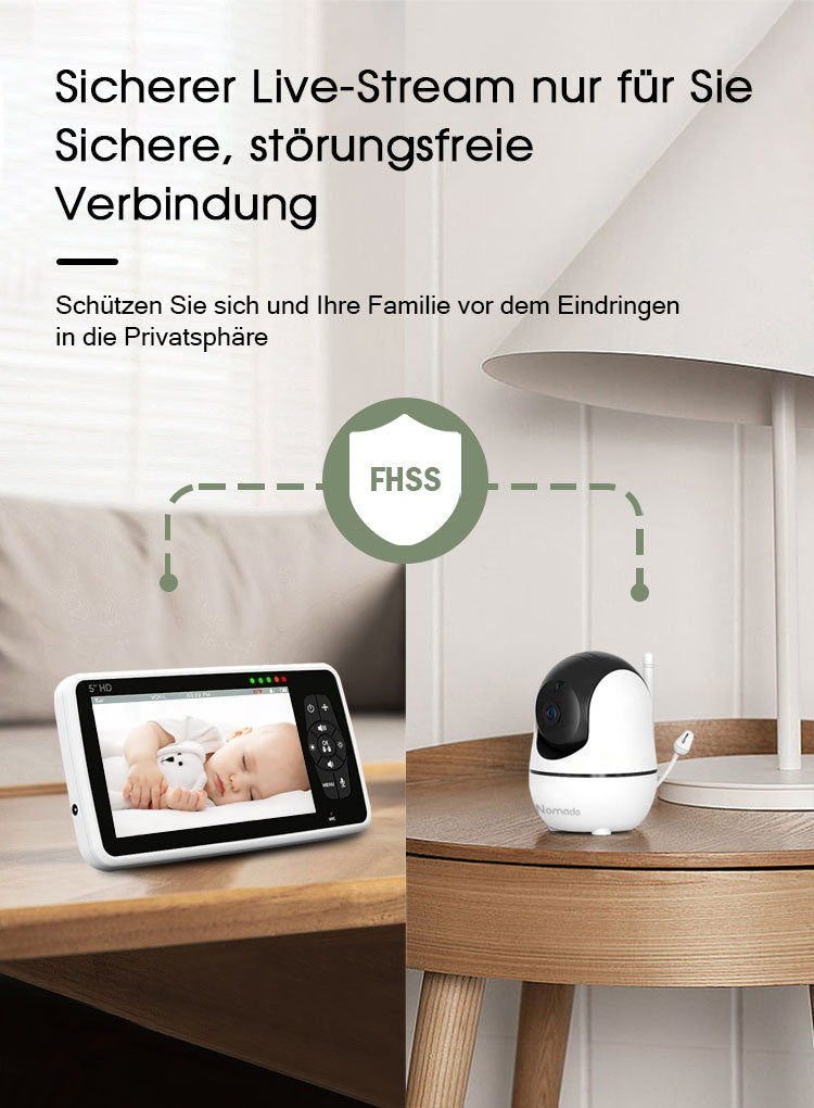 Avreno Babyphone Zwei-Wege-Gespräch Nahaufnahme