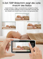 Avreno Babyphone Nahaufnahme Weckerfunktion