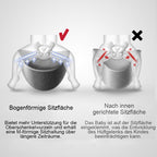 Avreno Babytrage mit IHDI-empfohlener Sitzposition