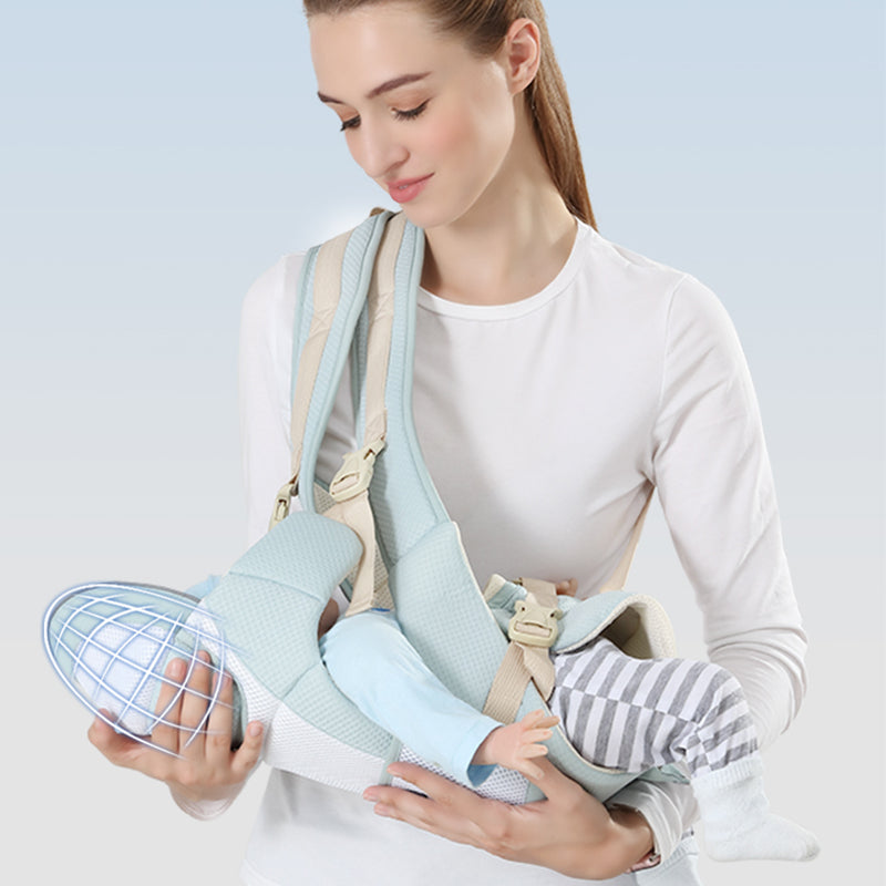 Avreno Babytrage mit Nacken- und Rückenstützung für Neugeborene
