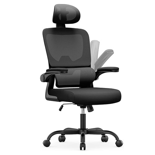 Avreno Bürostuhl in Frontansicht mit Netzrückenlehne