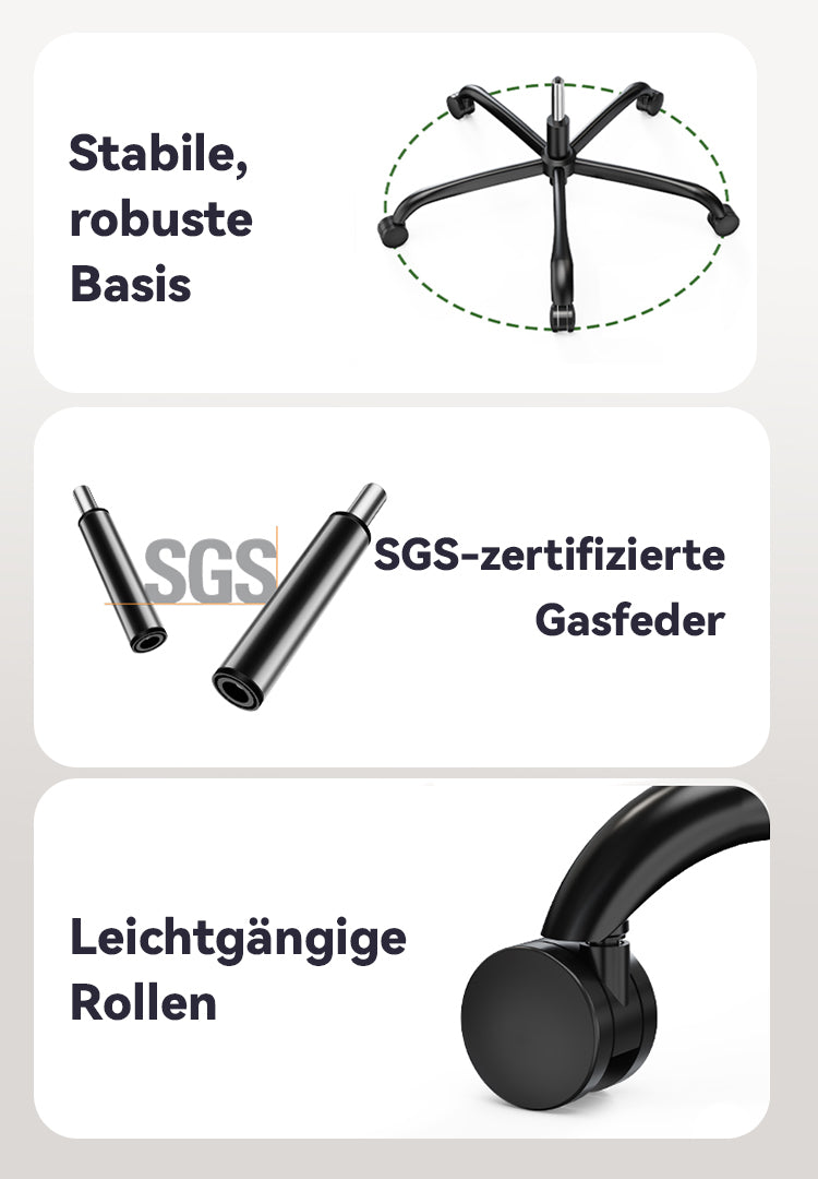 Avreno Bürostuhl Anwendungsbeispiel am Schreibtisch