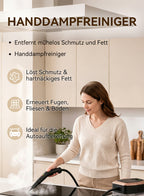 Avreno Dampfreiniger Nahaufnahme Dampfdüse
