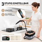 Avreno Dampfreiniger mit drei einstellbaren Dampfstufen