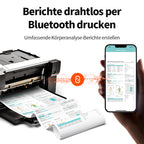 Avreno Körperfettwaage mit Bluetooth-Verbindung zur App