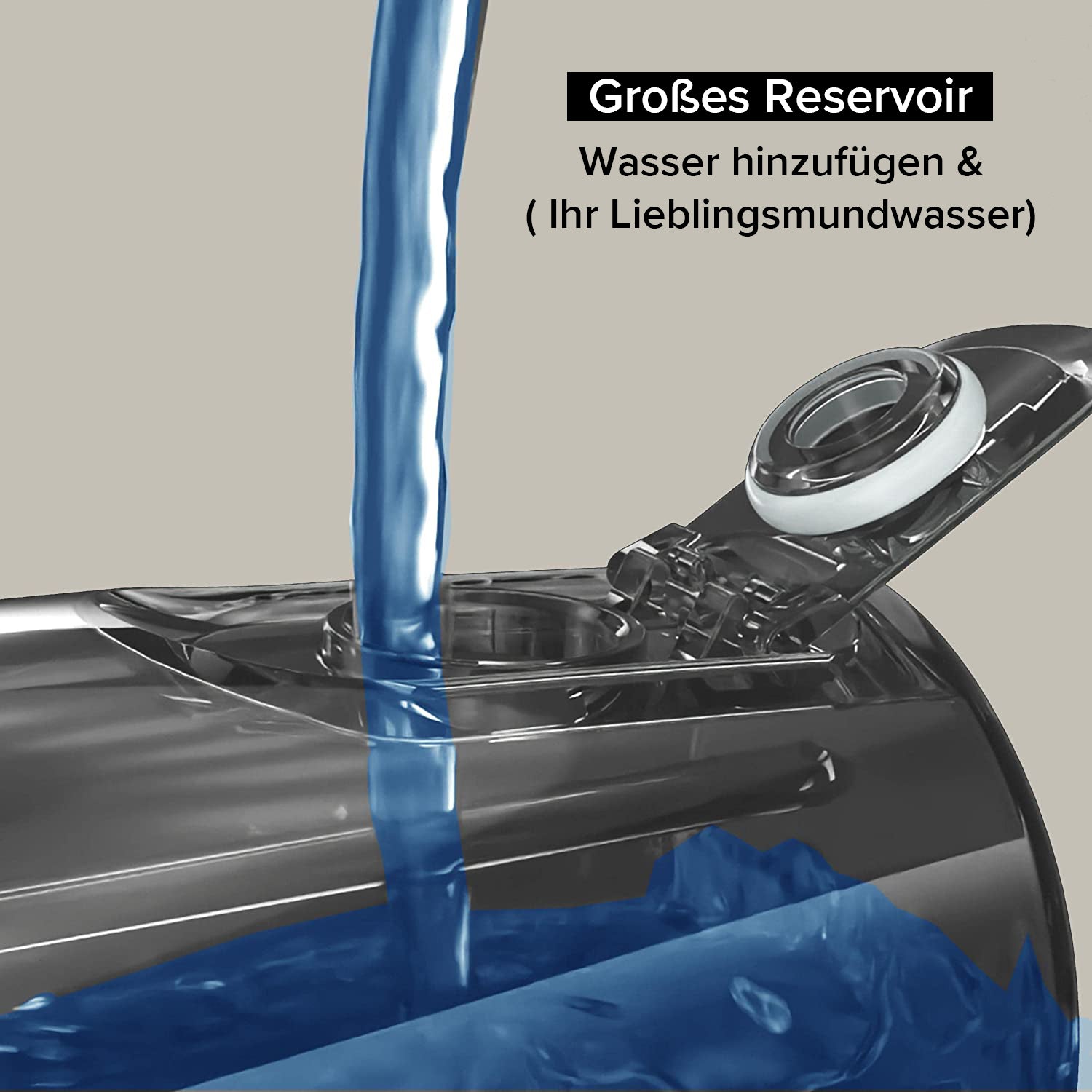 Avreno Munddusche mit 200 ml Wassertank
