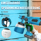 Avreno Farbspritzpistole mit Regler für die Sprühbreite