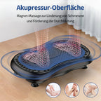 Avreno Fitness Vibrationsplatte mit Akupressur-Trittfläche