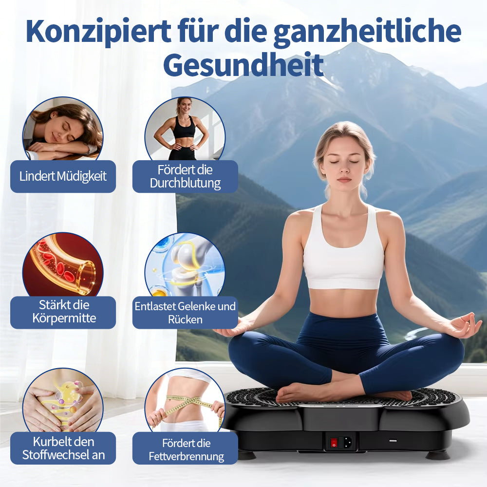 Avreno Fitness Vibrationsplatte für Ganzkörpertraining