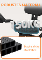 Avreno Heimtrainer Fahrrad mit Smartphone-Halterung