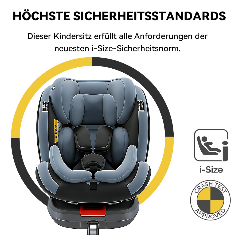 Avreno Kindersitz i-Size ECE R129 zertifiziert