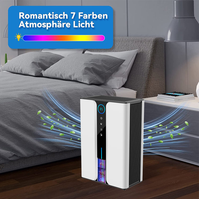 Avreno Luftentfeuchter mit 7 Farben Nachtlicht-Funktion