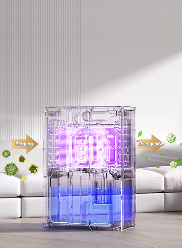 Herausnehmbarer Wassertank des Avreno Luftentfeuchters