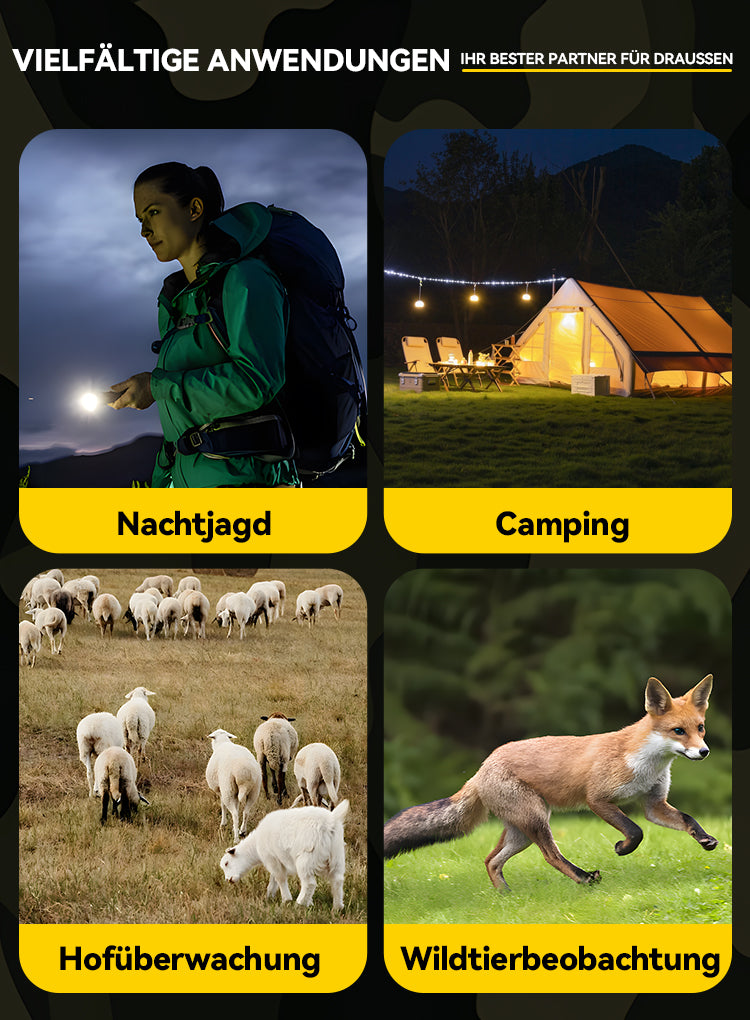 Avreno Nachtsichtgerät Nahaufnahme Speicherkartenslot