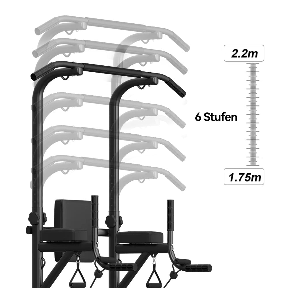 Avreno Power Tower Detailansicht Klimmzugstange