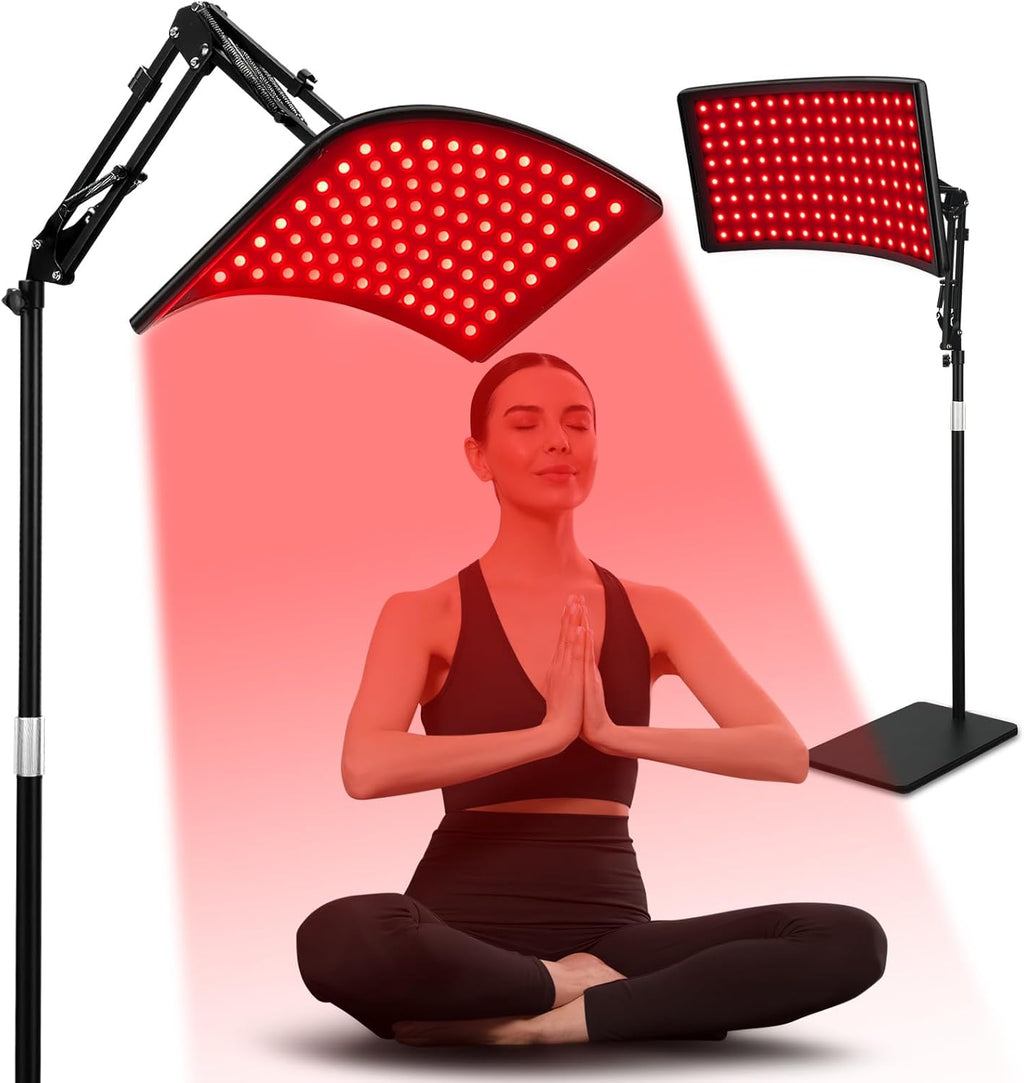 Avreno Rotlichttherapie Lampe in Frontansicht