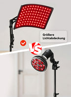 Avreno Rotlichttherapie Lampe Nahaufnahme Ständer