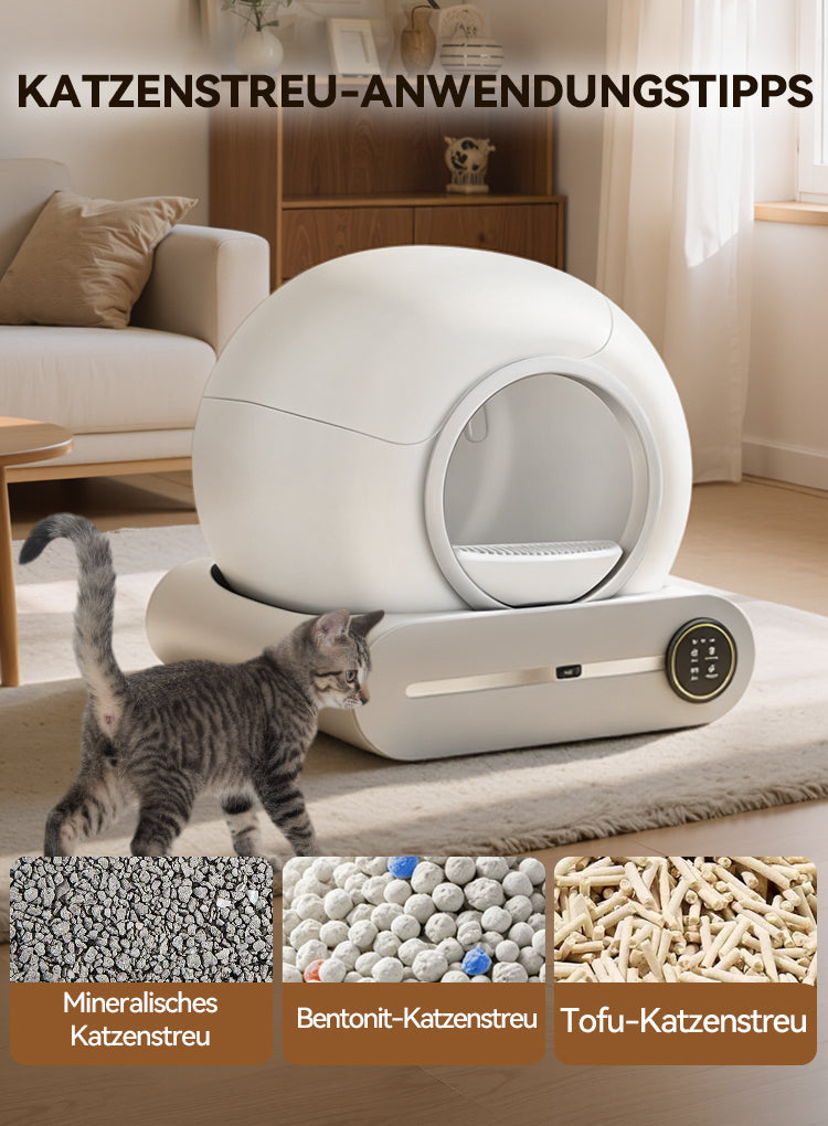 Avreno SmartSphere Katzentoilette Nahaufnahme Sensor