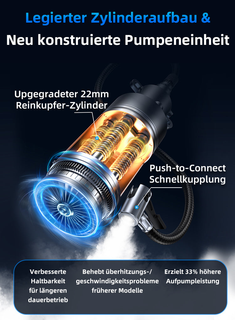 Avreno Starthilfe Powerbank Nahaufnahme Luftdüsen-Adapter