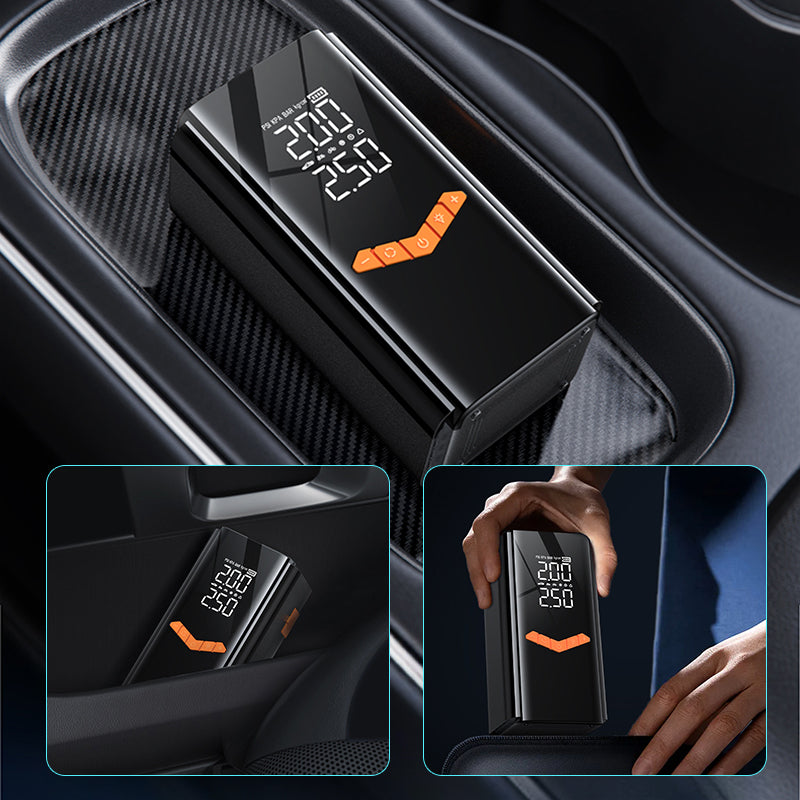 Avreno Starthilfe Powerbank passt in Autotür-Fach