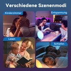 Avreno Tageslichtwecker als Nachttischlampe und Nachtlicht