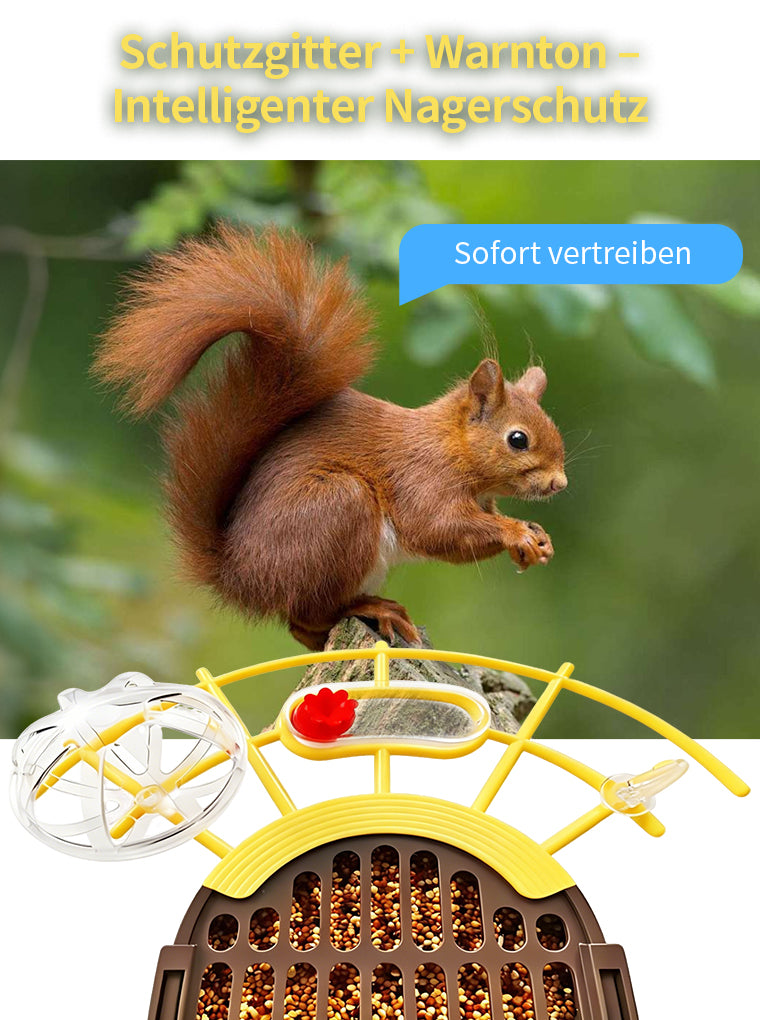 Avreno Vogelfutterhaus Nahaufnahme Aufhängung