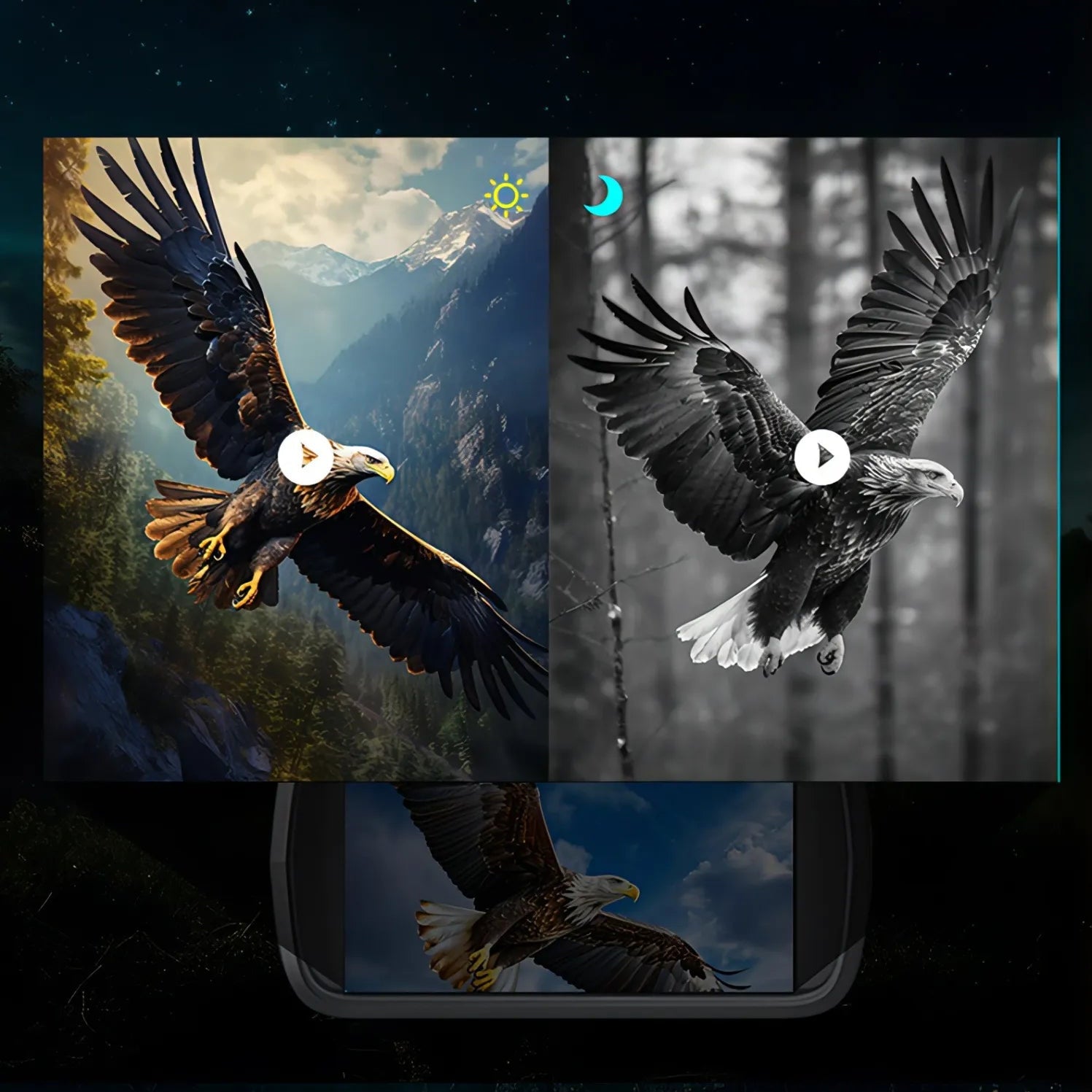 Unterstützt Danxon Nachtsichtgerät 4K Video in Farbe und hochauflösende Fotos, um alle Details und Momente klar festzuhalten.