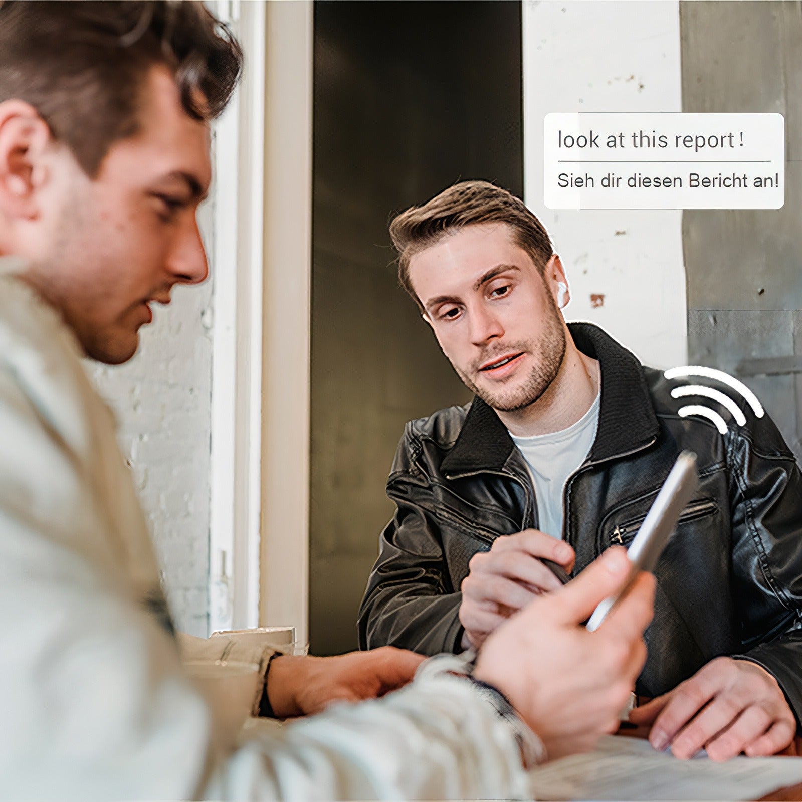 Fenzora Übersetzer Kopfhörer - Lautsprechermodus