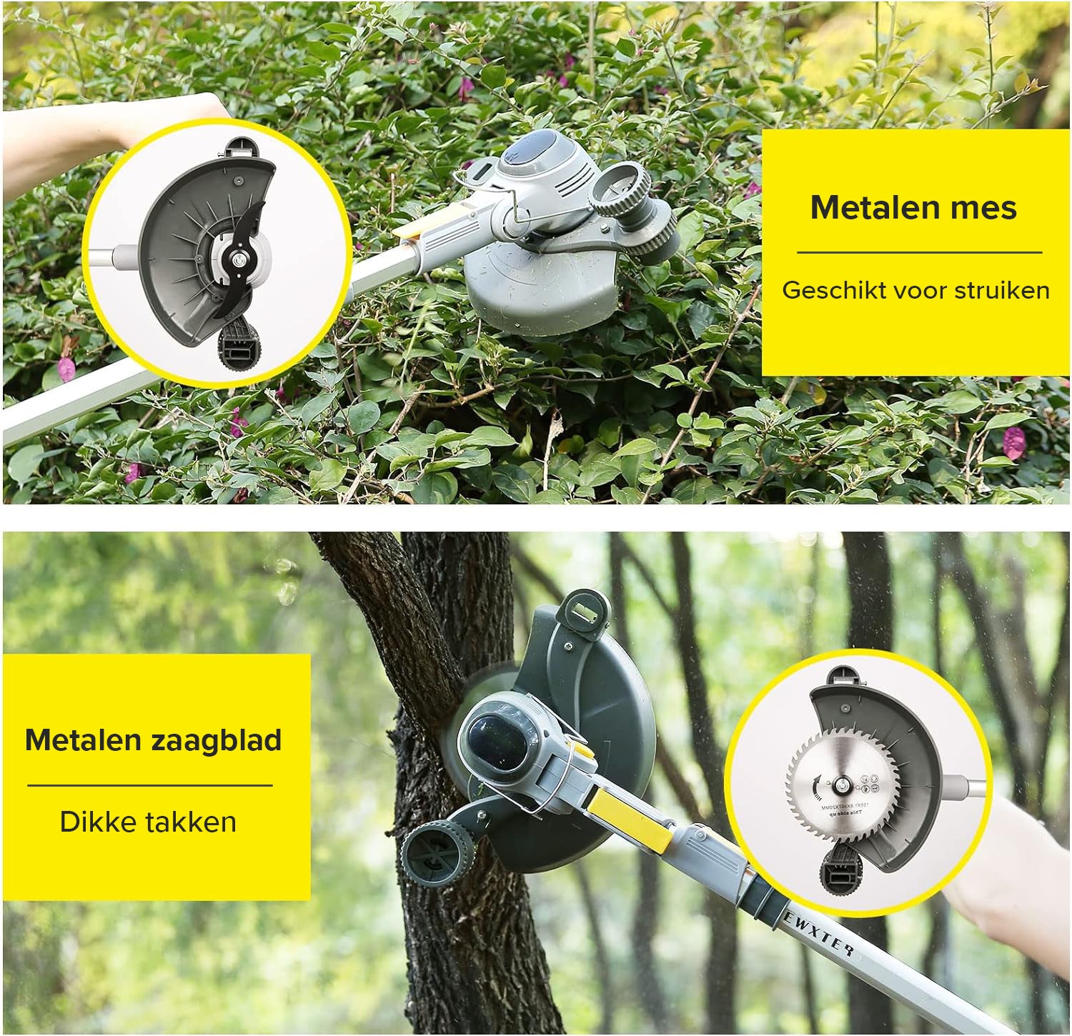 Norevia Accu Grastrimmer gebruik 2
