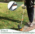 Norexo Grastrimmer 3-in-1 grastrimmer, kantenmaaier en bosmaaier