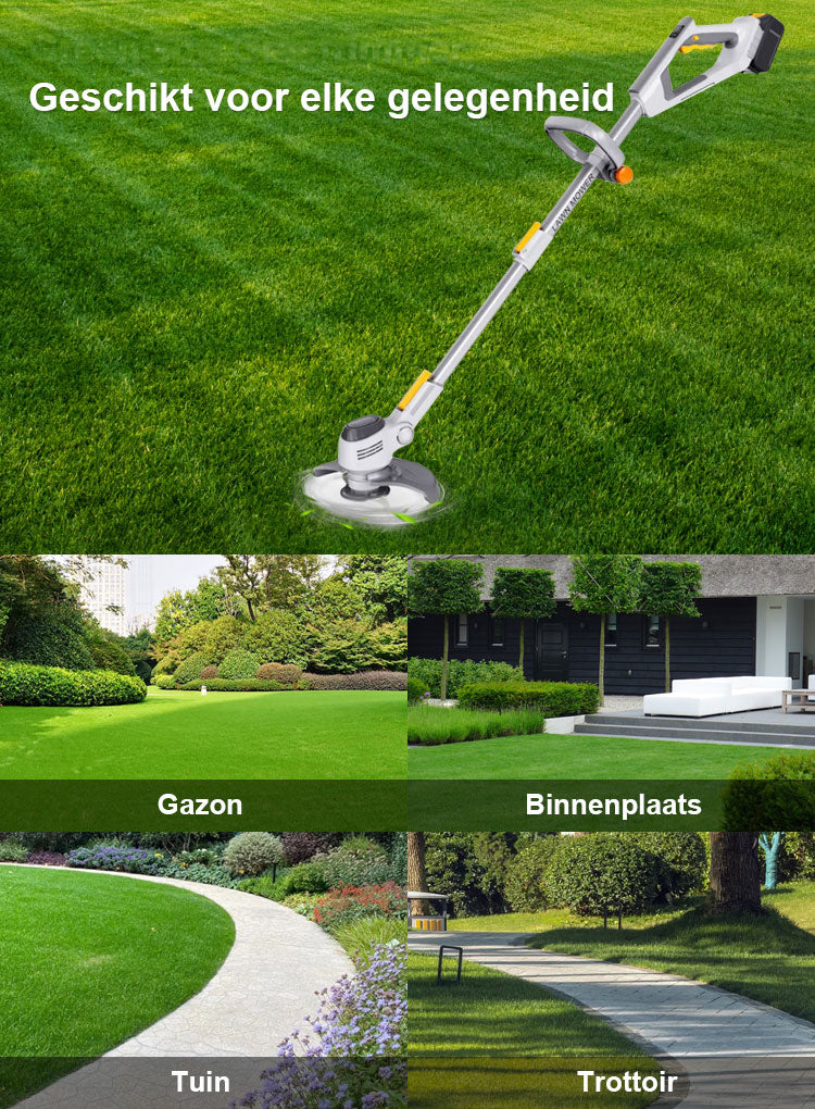 Norexo Grastrimmer accu close-up