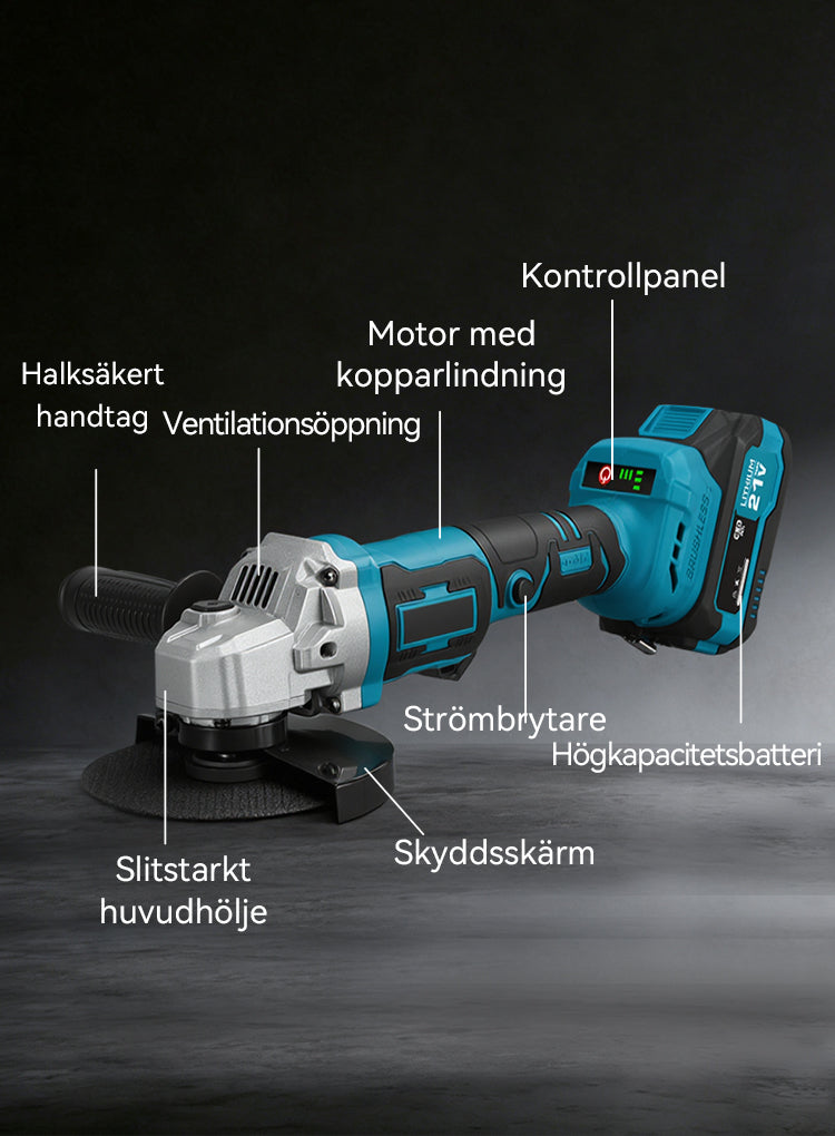 Norexo Slijper close-up van slijpschijf