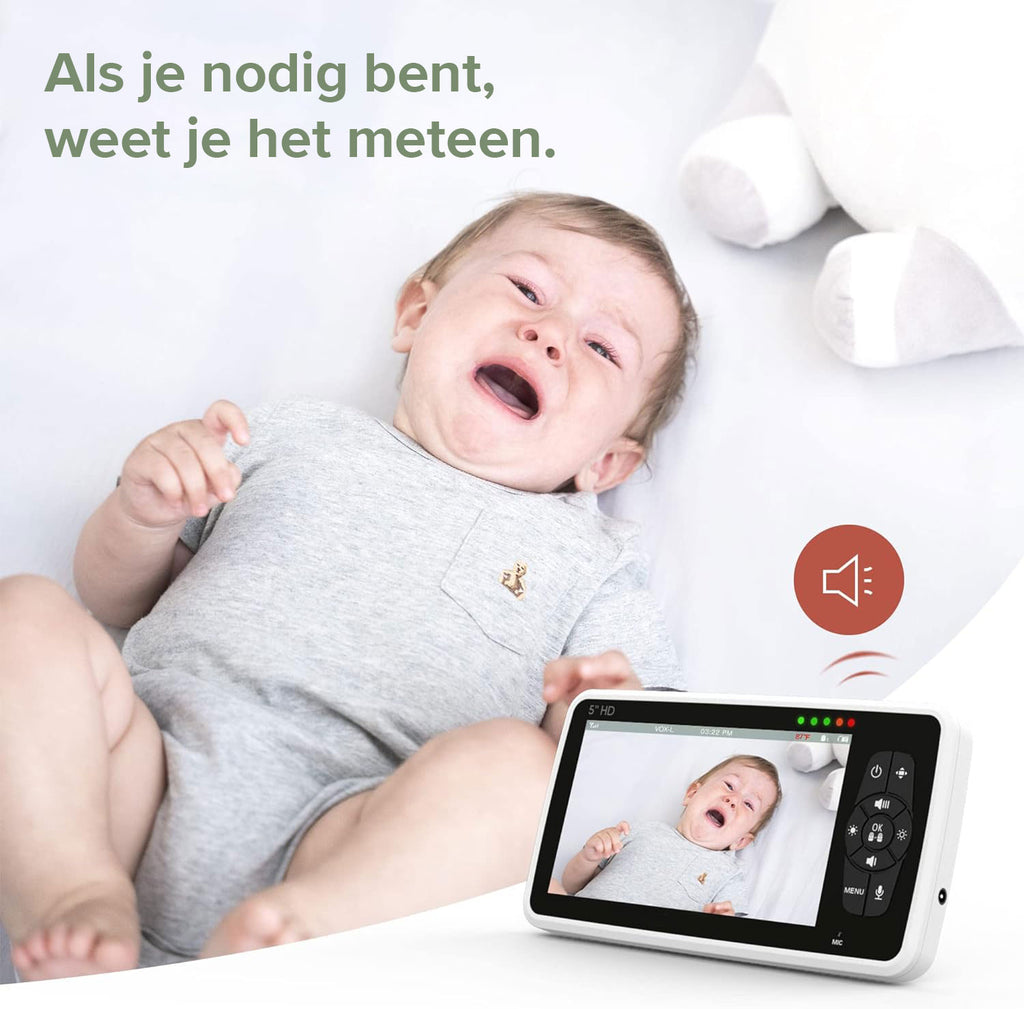 Norexo Babyfoon tweewegcommunicatie functie