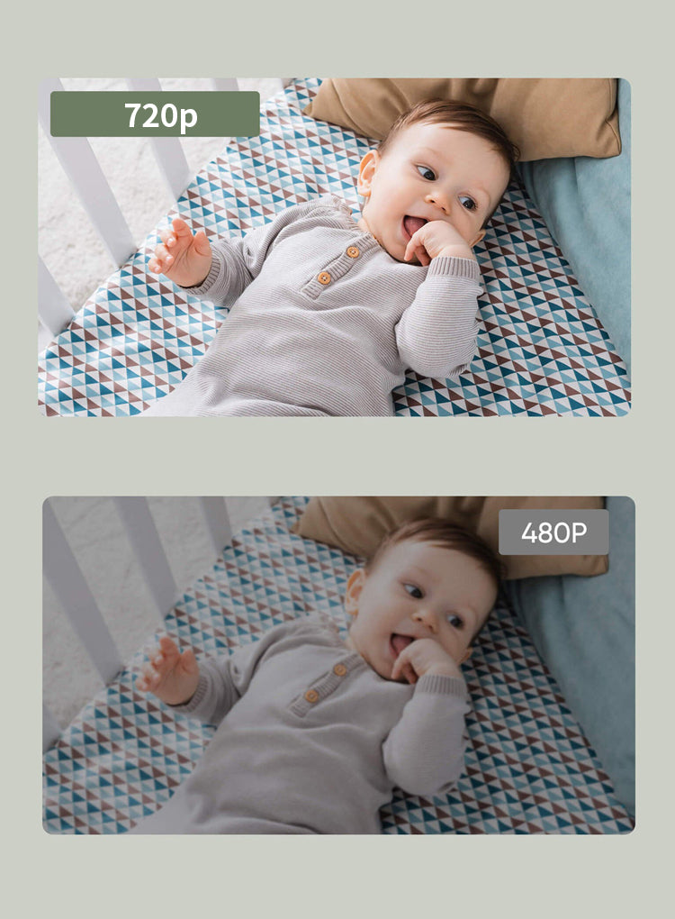 Norexo Babyfoon beeldkwaliteit close-up