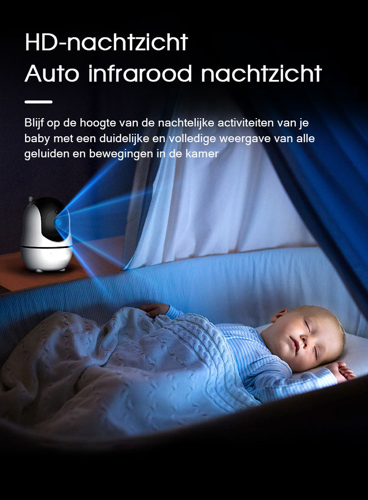 Norexo Babyfoon nachtzicht close-up