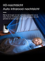 Norexo Babyfoon nachtzicht close-up