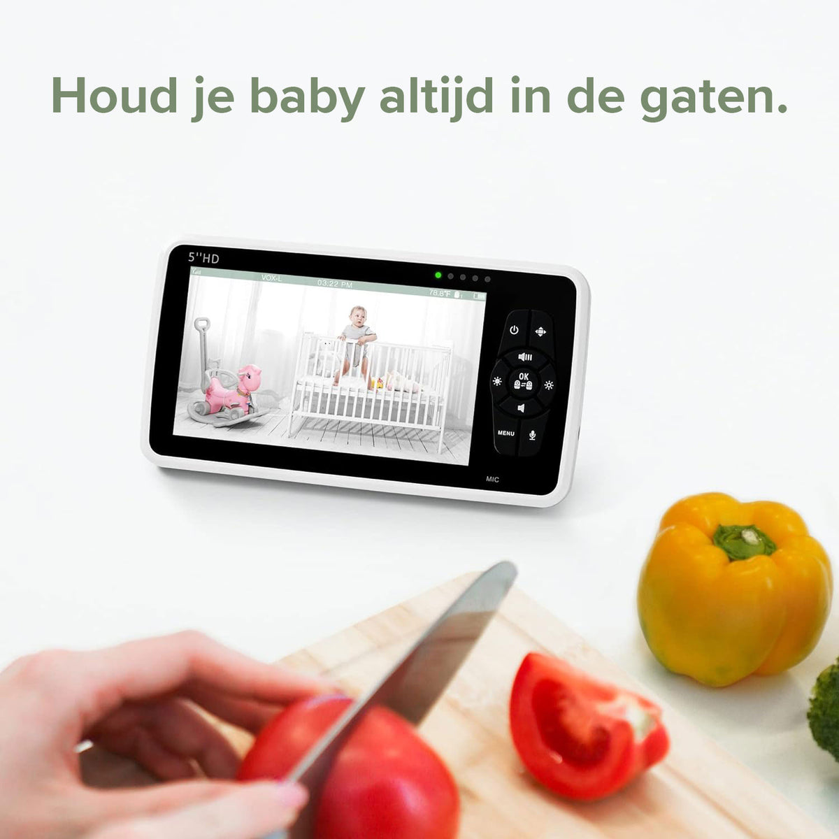 Norexo Babyfoon volledig productbeeld