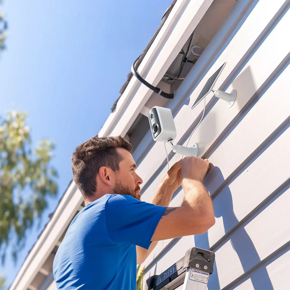 Norexo Beveiligingscamera draadloze installatie en wifi-verbinding
