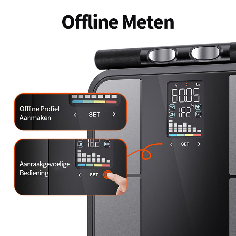 Norexo Personenweegschaal met offline weegfunctie