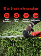 Norexo Heggenschaar handvat close-up